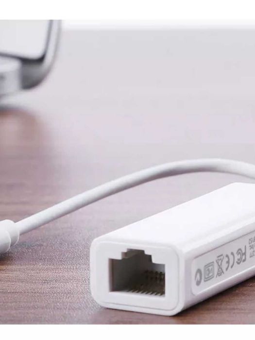 Переходник USB Type-C на Ethernet LAN RJ45