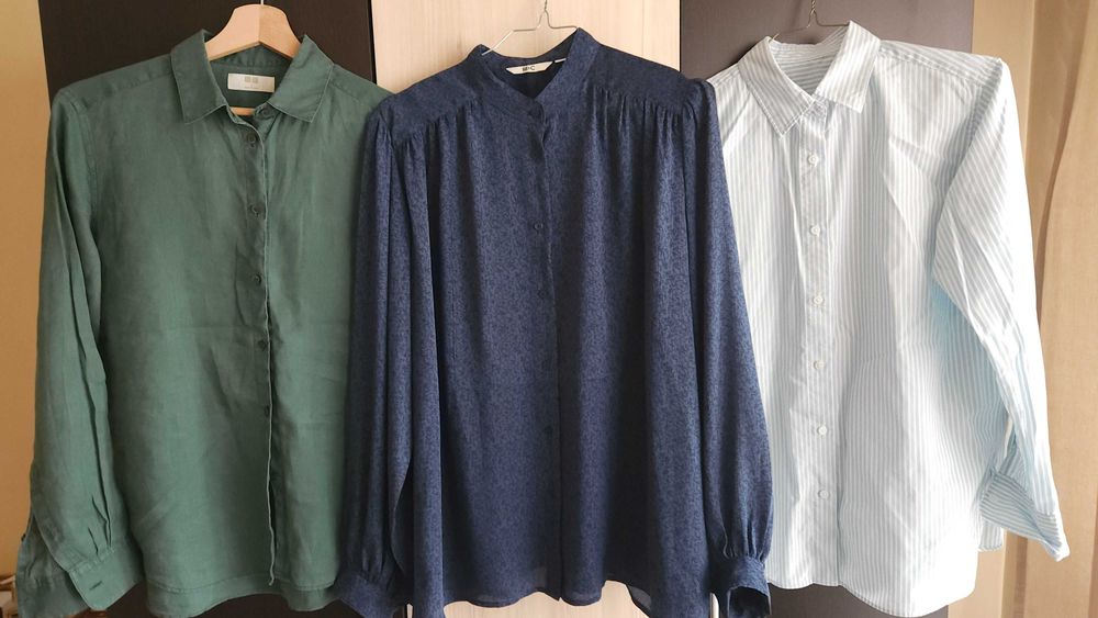 Uniqlo три дамски ризи