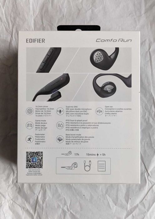 Редки слушалки Edifier - Comfo Run  - Нови!