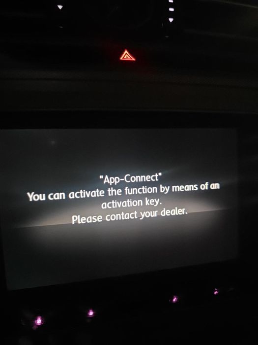 Активиране на app-connect (android auto & carplay)