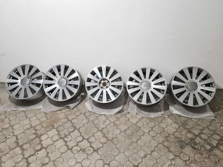 Оригинални джанти Ауди А4 А6 А8 18 цола S8 ковани VW 5X112 С лайн