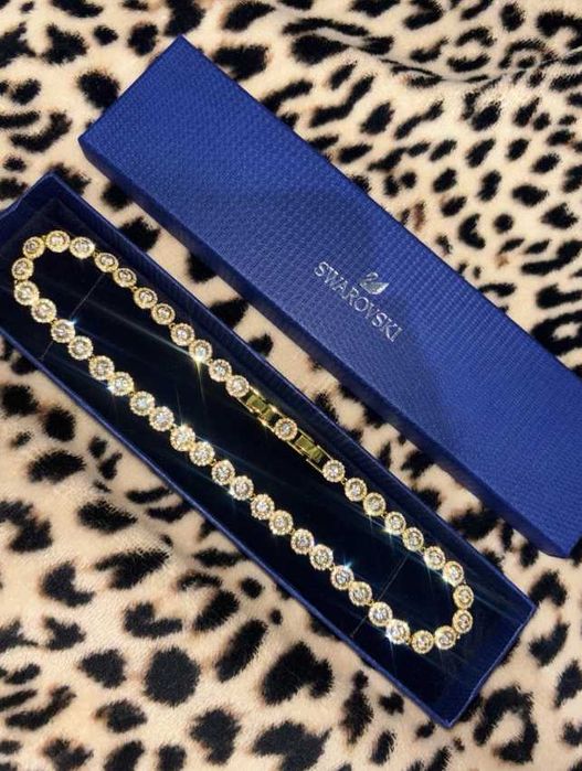 Colier Swarovski Angelic Auriu - nou, în cutie