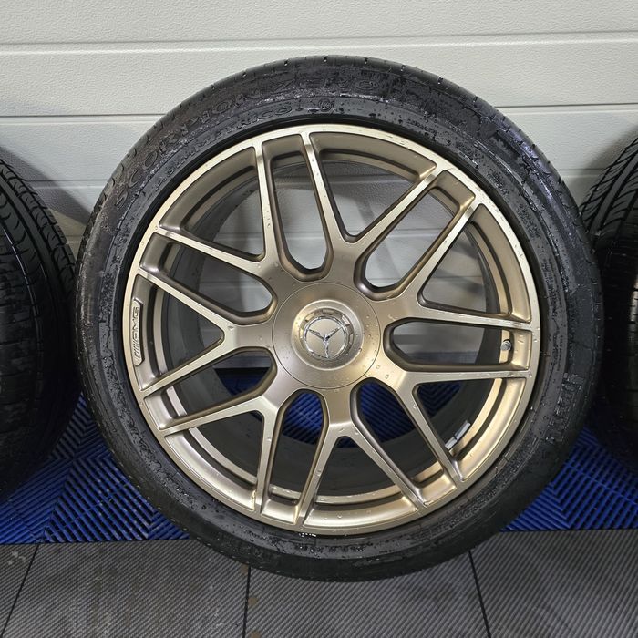 Оригинални AMG джанти 22″ Mercedes G-Class + гуми + TPMS (W465)