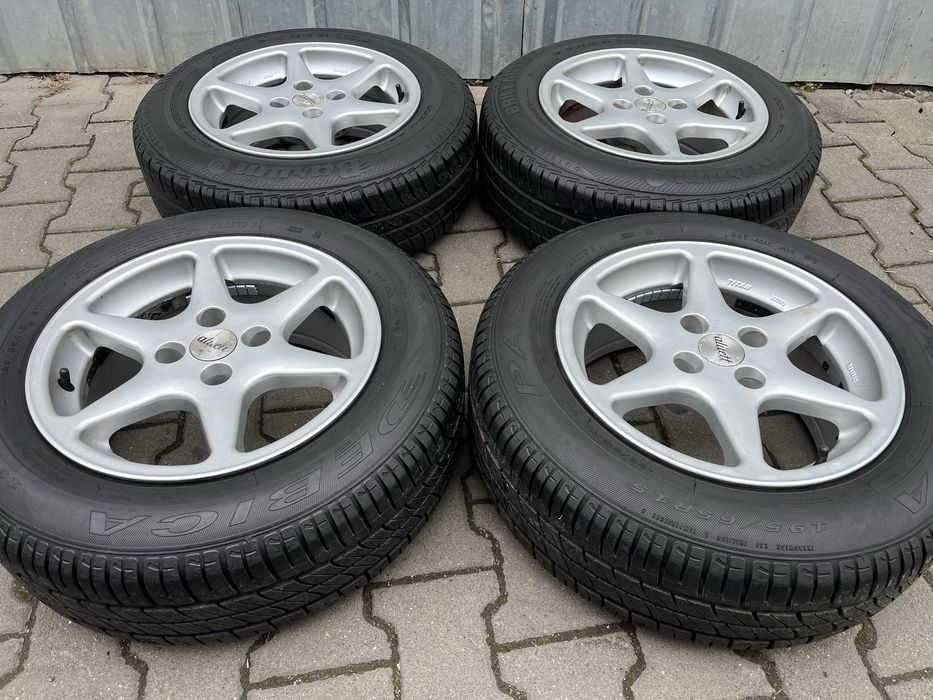 Jante aliaj 4x108mm, anvelope vara 195/65 R15, Citoren, Peugeot, Ford