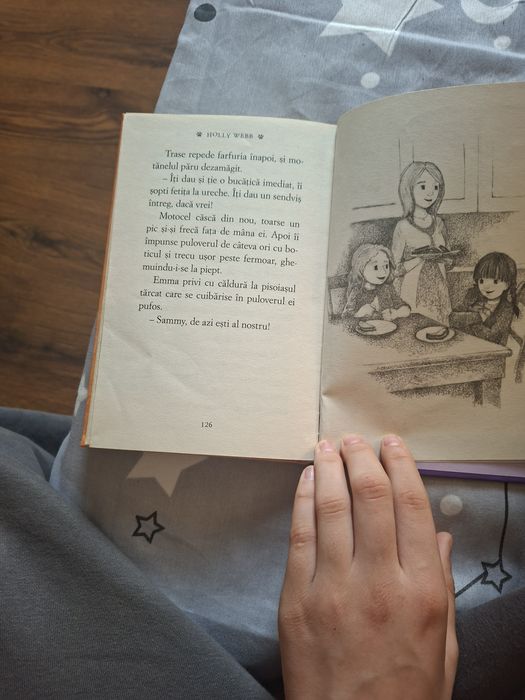 Carte citit Sammy un pisoi sperios.