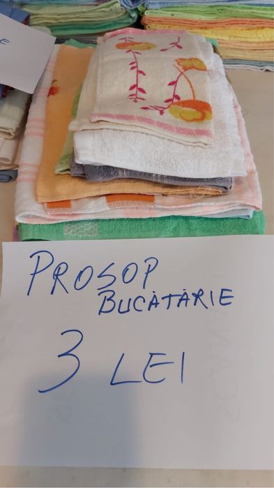 Prosoape diferite materiale