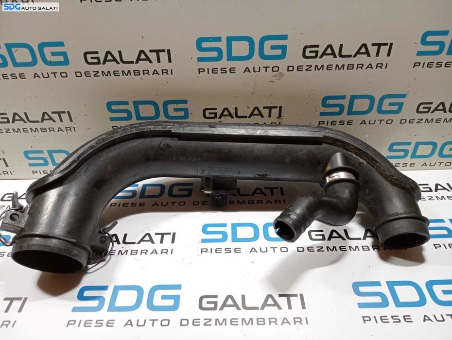 Tub Tubulatura Conducta Admisie Presiune Aer Intercooler Turbo Turbina Turbosuflanta cu Senzor Aer Ford Transit 2.2 TDCI 2006 - 2015 Cod 6C11-9R504-C 6C11-12B579-AA [M6074]