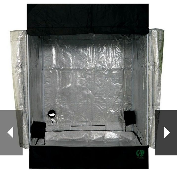 Grow Box Оранжерия за вкъщи 145x145x200 Homebox Homelab - палатка за о
