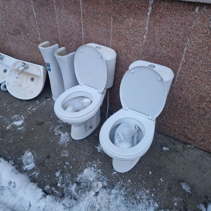 Раквина и унитаз