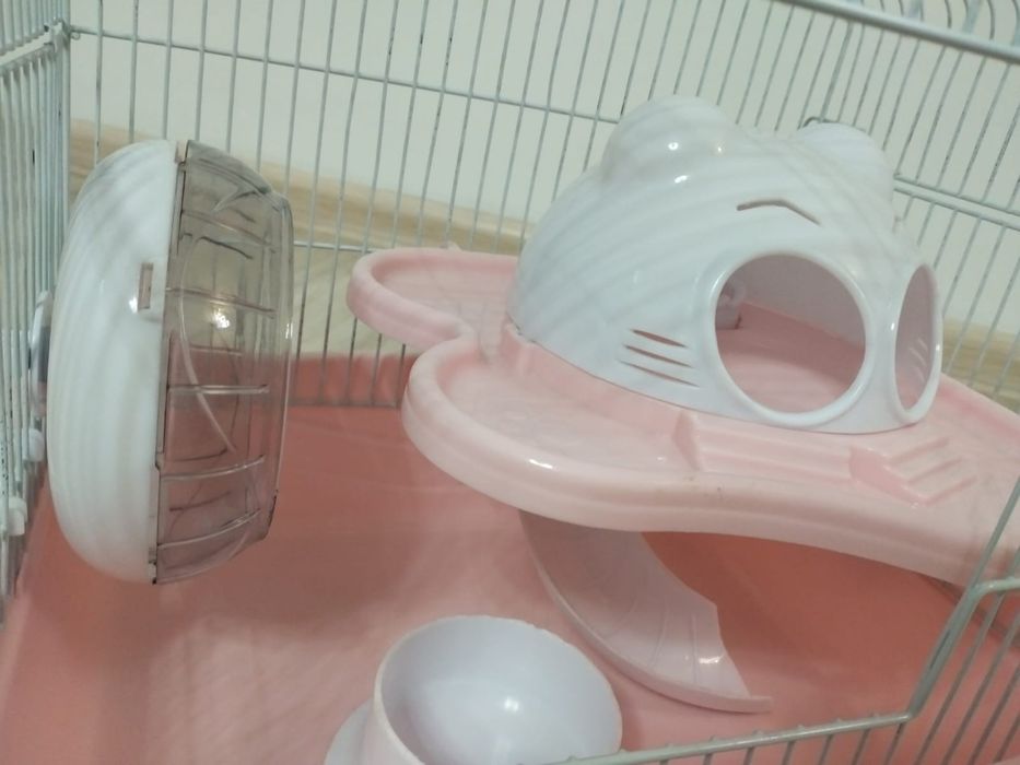 Клетка, домок для хомяка