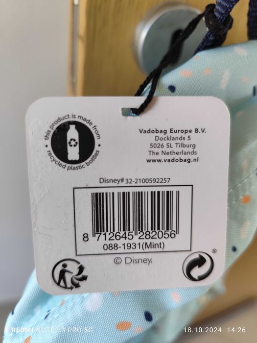 Детска раница Мики Маус, внос от Холандия