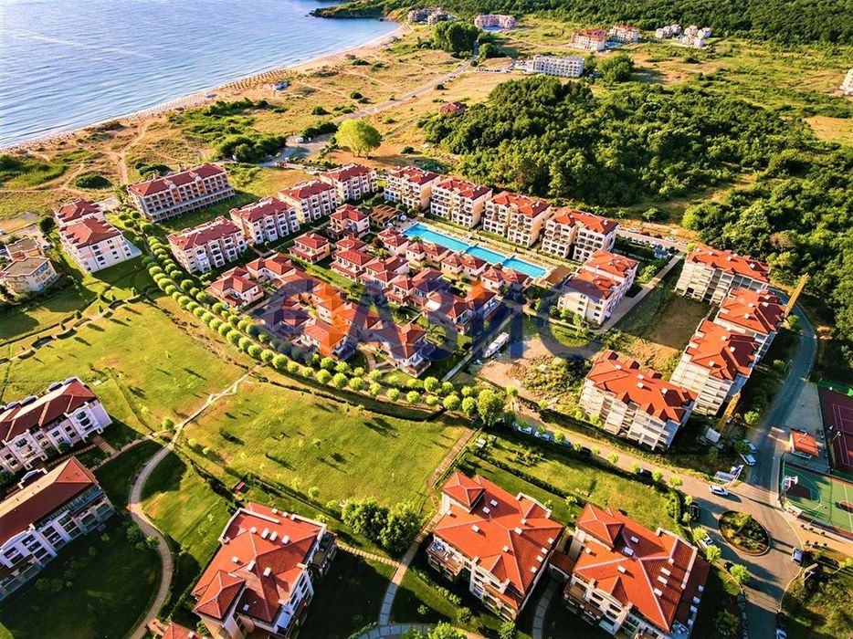 Апартамент с 2 спални в новата част "Secret Garden" на комплекс Green Life Beach Resort, Созопол, Акт 16, 100.45 кв.м, #34254452