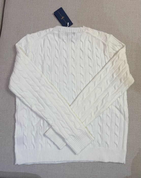 Pulover Ralph Lauren - alb - marimea S