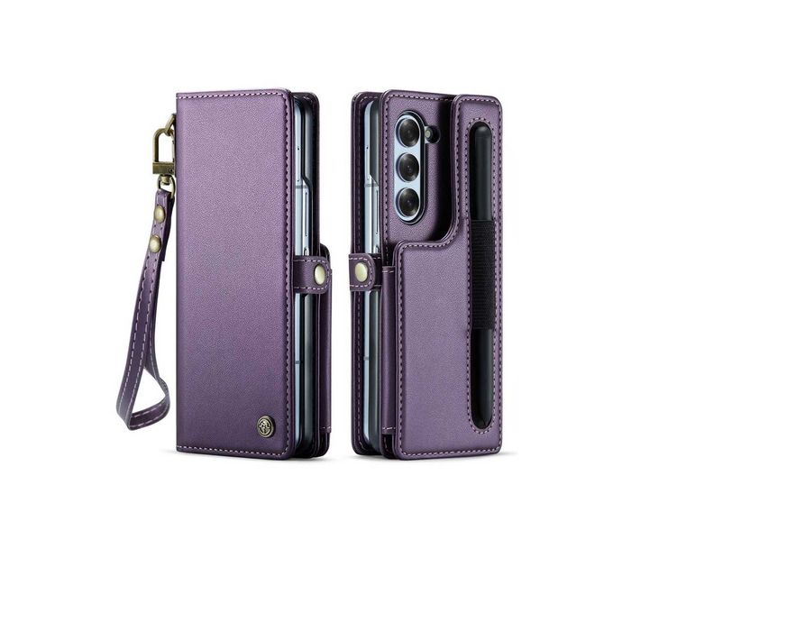 Husa premium lux flip book carte piele SAMSUNG Galaxy Z Fold6 Fold5 4