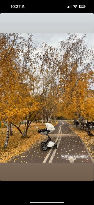 Коляска Hot mom белая