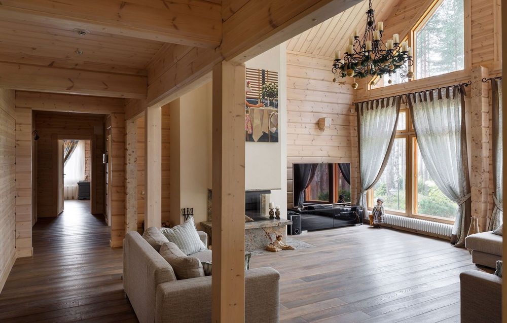 экологически чистый,  деревянный дом