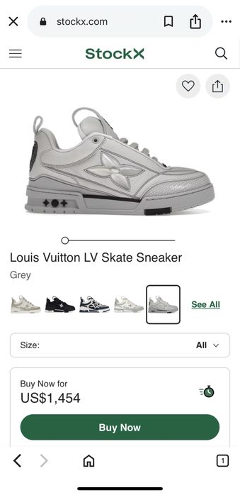Louis Vuitton LV Skate Sneaker 42