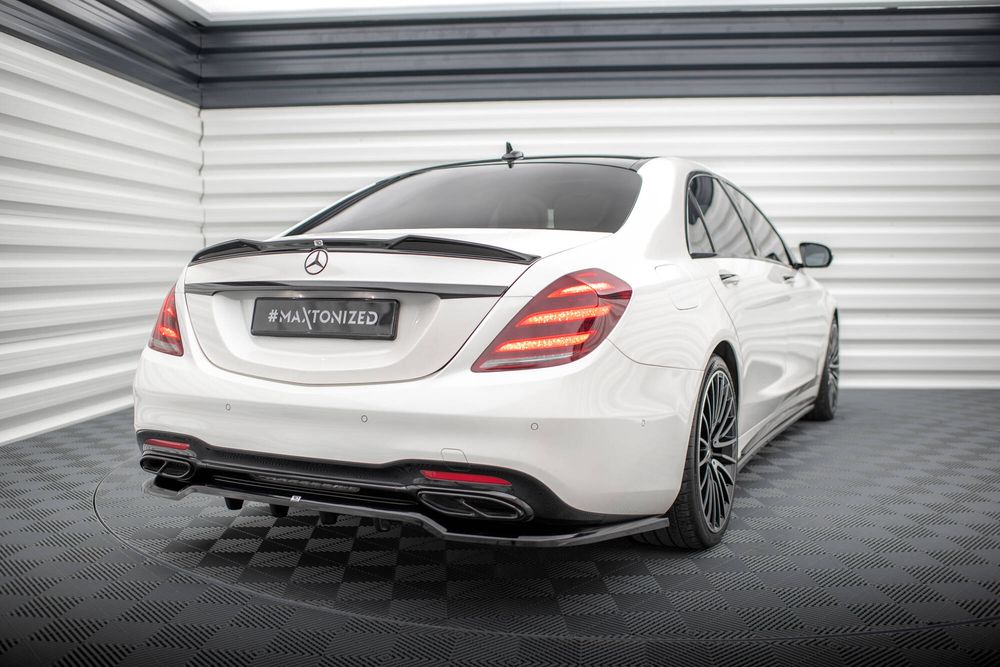 Добавка за задна броня Maxton design за Mercedes Benz Facelift W222 (2017-2020)