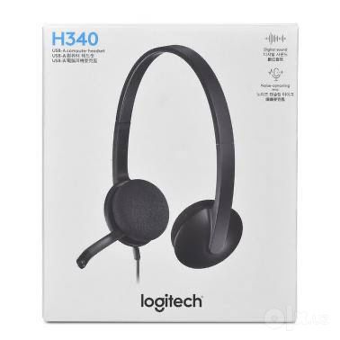Logitech H390 / H340 / H111 Наушники с микрофоном USB и 3.5mm Оригинал