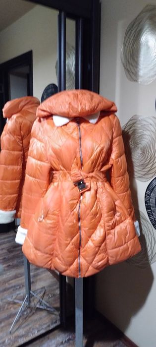 Geaca dama portocaliu