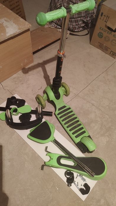 Самокат беговел трагсформер