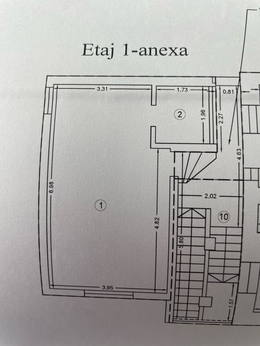 Apartament sau spatiu biror de 35mp langa Registrul Comertului si aproape de UMF