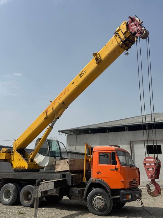 Услуга автокран  кран хизмати