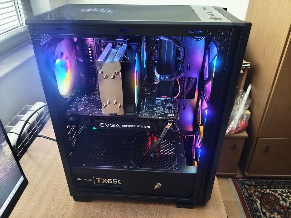 Геймърски компютър, Nvidia 1070, Xeon 2690 V4, 960GB SSD, 16gb Ram