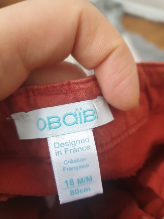 Okaidi obaibi джинси и блуза сет комплект