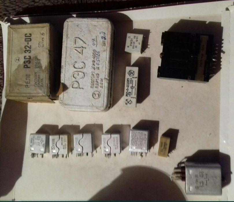 Реле промежуточные