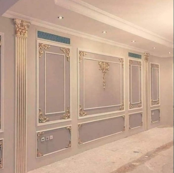 Обой жапыстырамыз шпатлёвка жагамыз