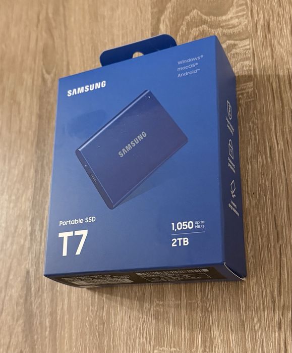 SSD Portabil 2TB Samsung T7 NOU SIGILAT ! / Portable ssd Hard Disc HDD