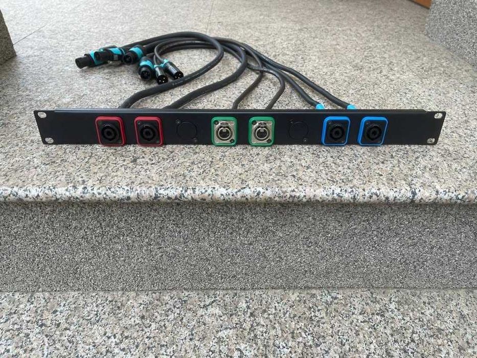 Rack case panou audio