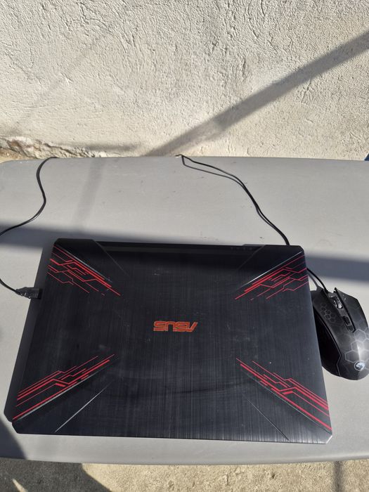 Геймърски лаптоп ASUS TUF i7-8750H 16GB RAM 2TB общо + Trust RGB мишка