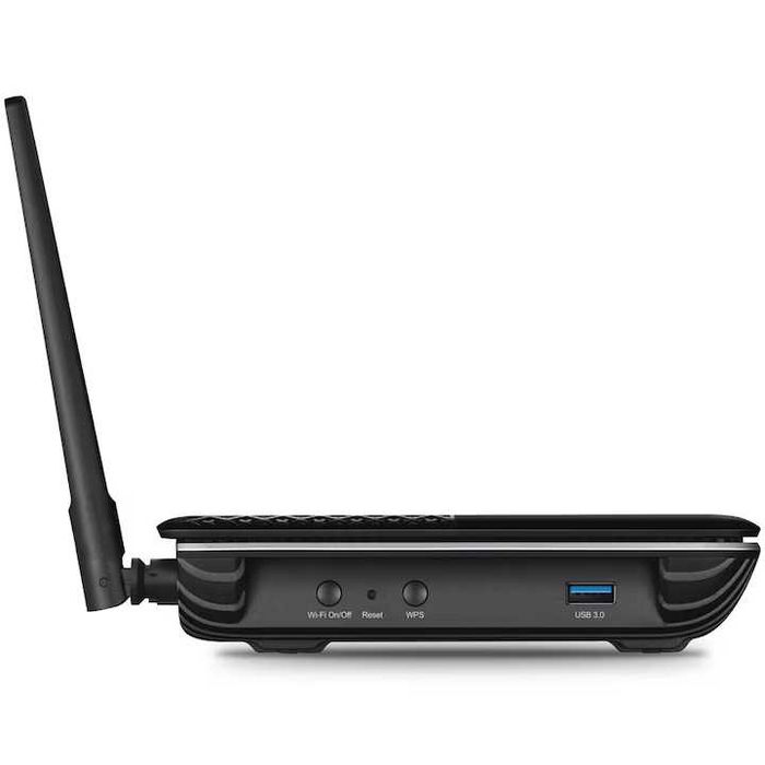 Router TP-LINK Archer C2300 Gigabit, Dual Band, 2300Mbps, USB, Negru