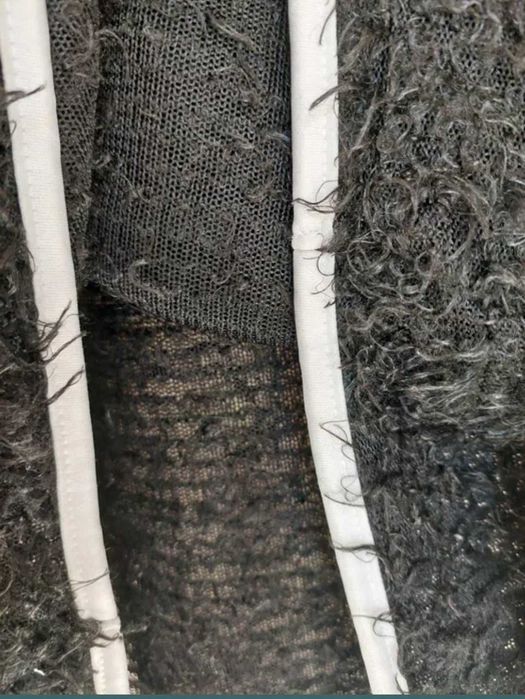 Pulover subțire trendy  pufos cu pietricele