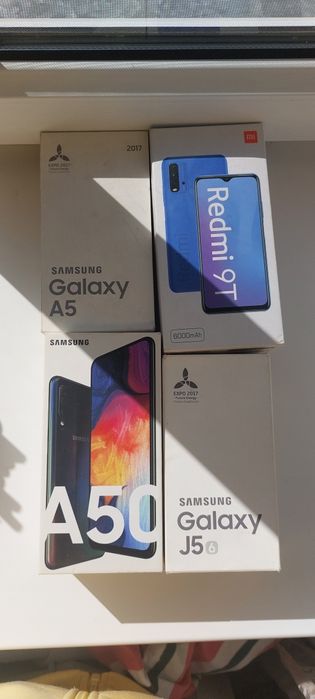 Redmi 9t Samsung a50 etc.