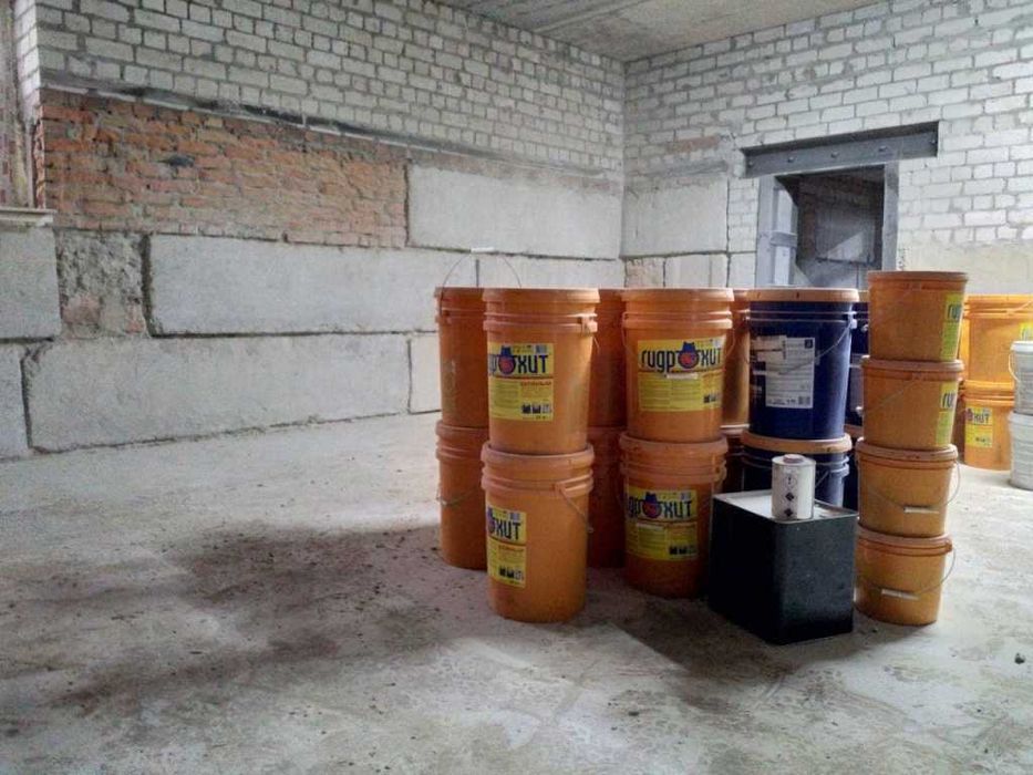 Гидрохит Проникающая гидроизоляция для поверхности бетона обмазочная