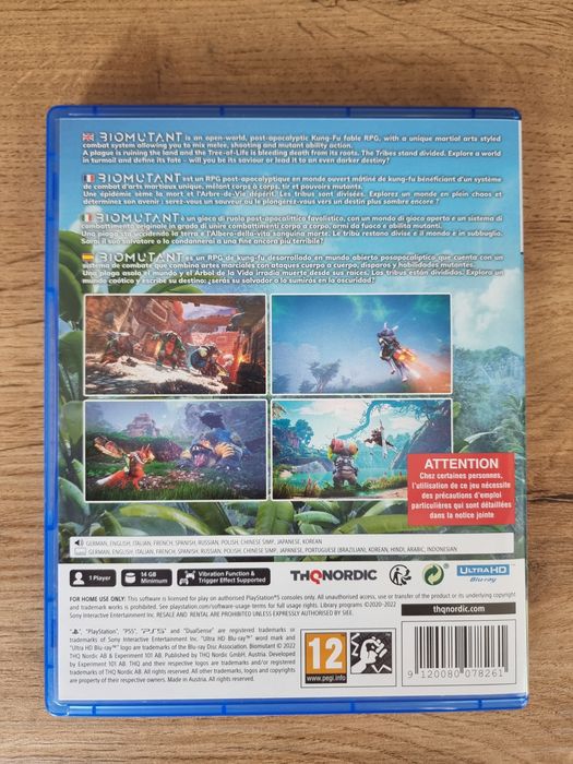 Biomutant Playstation 5