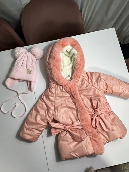 Зимно яке подарък шапка