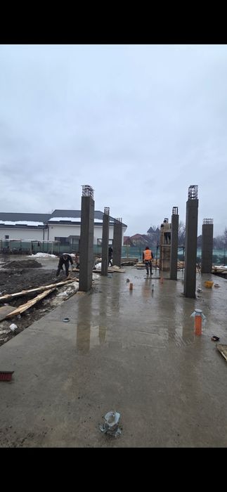 Executie fatade, structuri de beton, lucrari de interioare