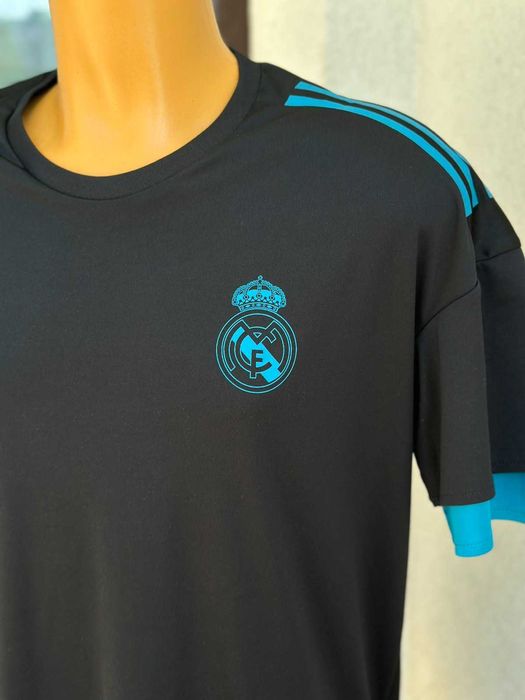 Мъжка тениска ADIDAS (Real Madrid / UEFA Champions League) - размер М, Много добро състояние