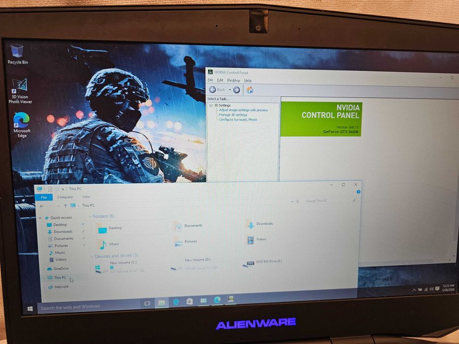 Laptop Gaming Alienware 17 | Intel i7-4700MQ | 16GB RAM | SSD + HDD | GTX 860M