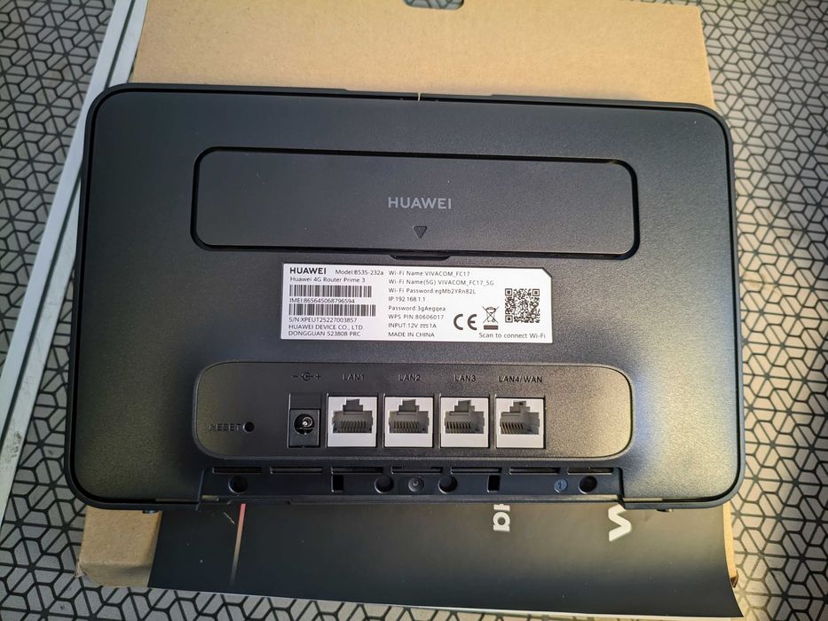 Huawei router prime 3