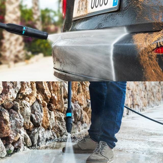 Водоструйка Cecotec HydroBoost 2400 AdvanceClean, 180 BAR, 480 L/h, 2400 W, включени аксесоари