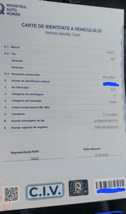 Tractor Fendt 930...936