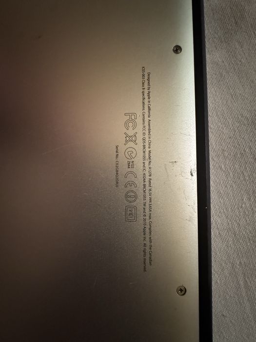 Laptop apple mac