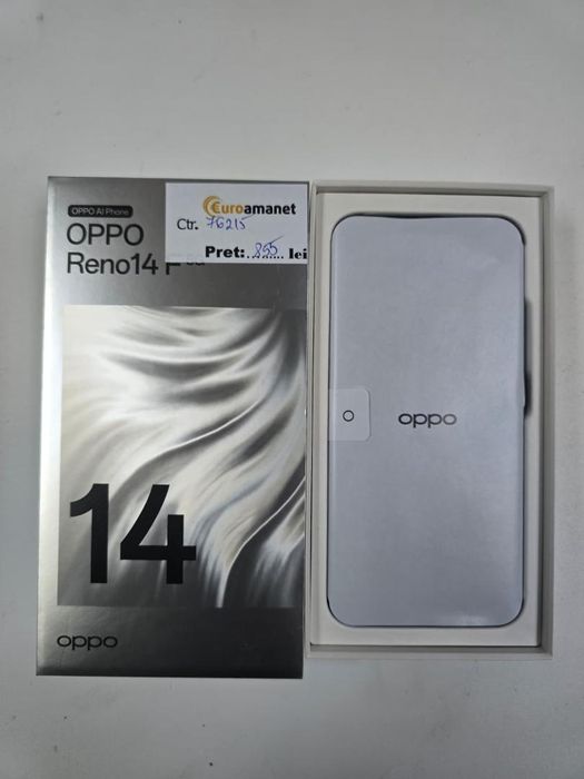 Telefon mobil OPPO Reno14 F, Dual SIM, 8GB RAM, 256GB, 5G, -P-