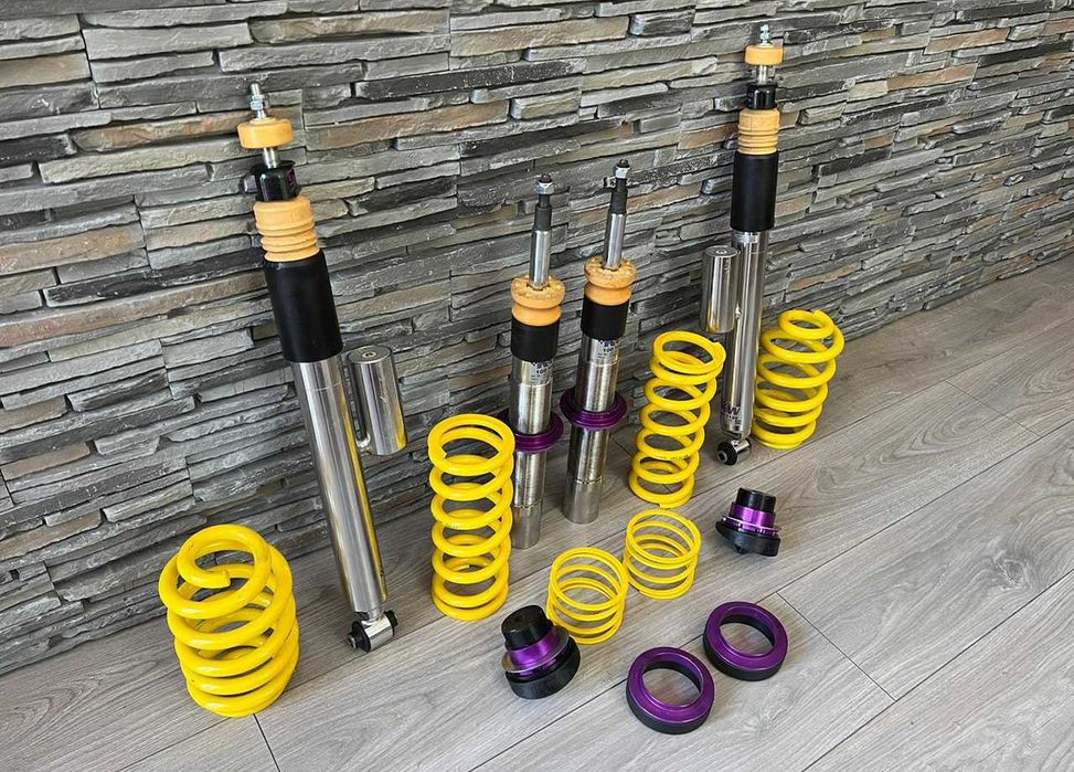 Suspensie Sport Reglabila Audi A4 B9 A5 F5 - KW V3 inox 53mm