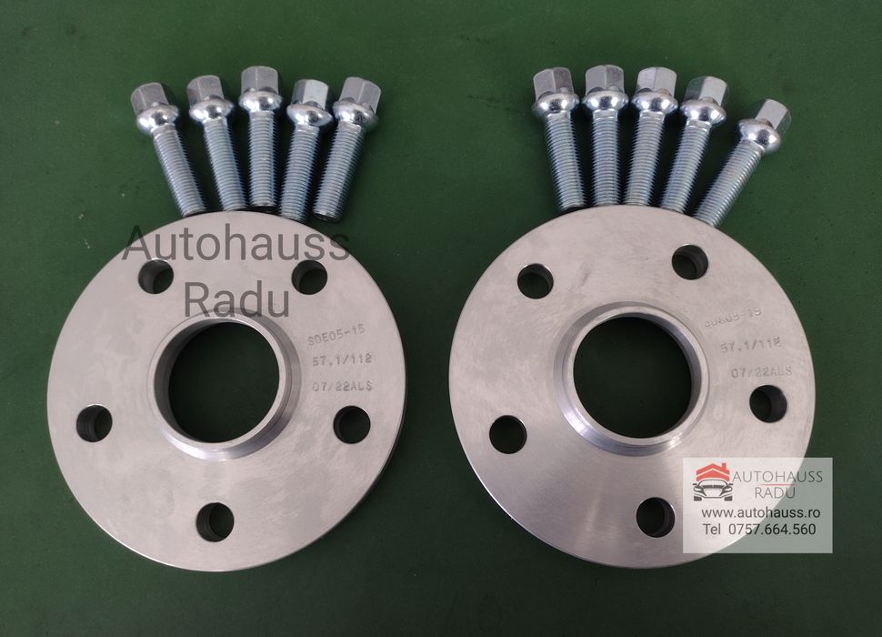 Flanșe Distantiere Porsche 15  20  25 30 mm cu prezoane